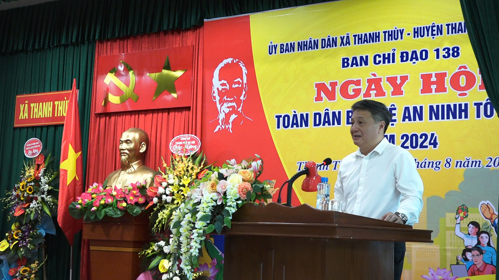Ngày hội toàn dân bảo vệ an ninh Tổ quốc năm 2024 xã Thanh Thùy