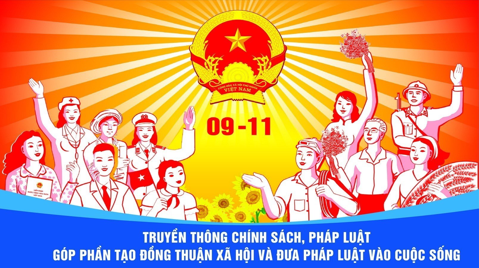 Hưởng ứng Ngày Pháp luật Việt Nam (09/11)